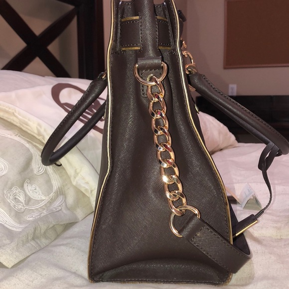 Michael Kors MK Large Saffiano Leather Hamilton - Picture 5 of 8